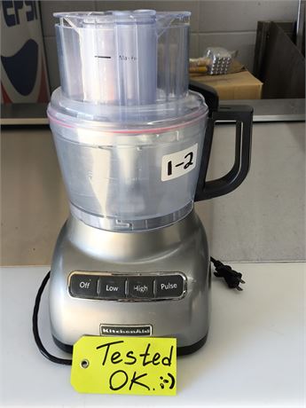 Lot 1-2 - Kitchen Aid Food Processor