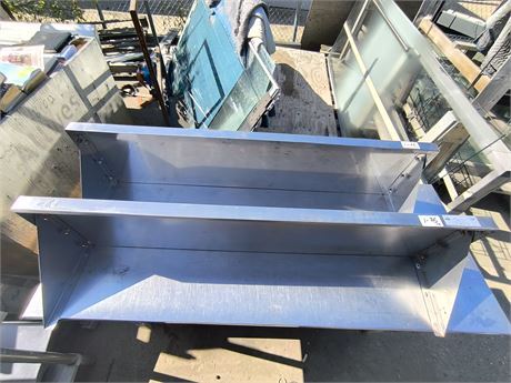 Lot 1-76  - Stainless Steel Shelves