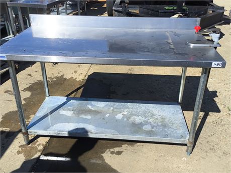 Lot 1-80 - Stainless Steel Table