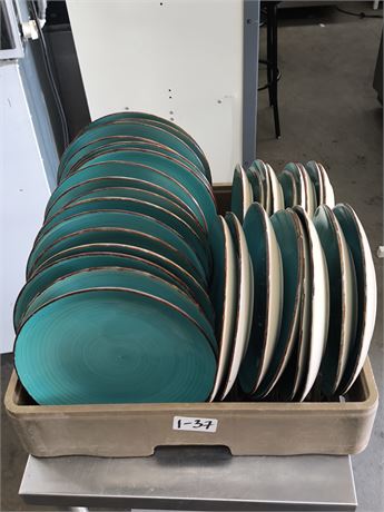 Lot 1-37 - Royal Norfolk Plates