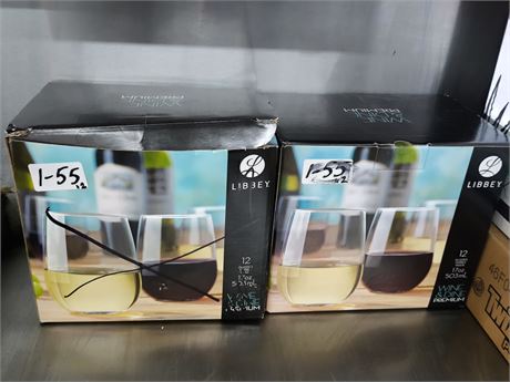 Lot 1-55 - Wine and Margarita Cups