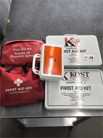 Lot 1-29 - Safety and First Aid Kits