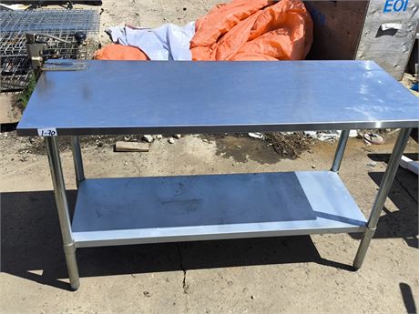 Lot 1-70 - Stainless Steel Table
