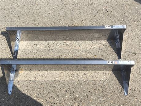Lot 2-35-Stainless Steel Shelves