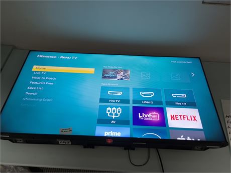 Lot 1-145 - Hisense 50" Television