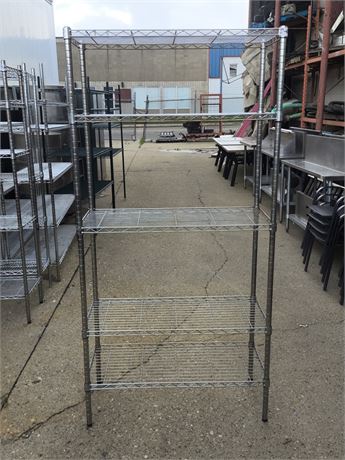 Lot 2-61-Stainless Steel Shelves