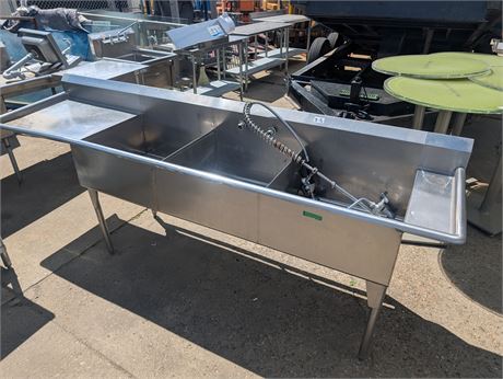Lot 3-5 - Stainless Steel Sink