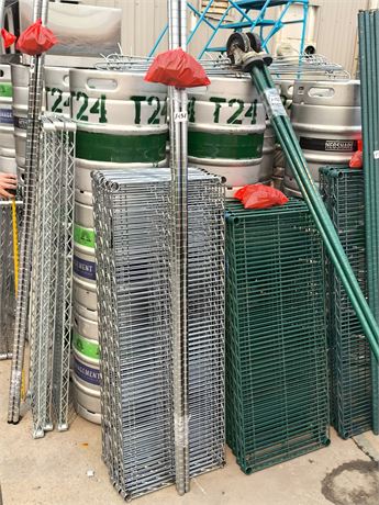 Lot 1-131 - Metal Storage Rack