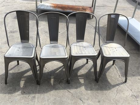 Lot 2-50-Stackable Bar Stool