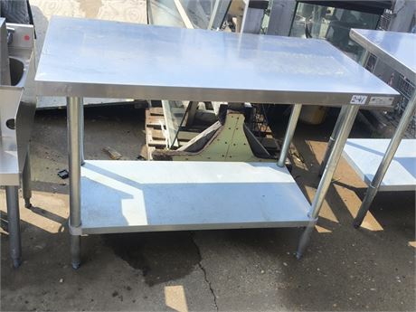 Lot 2-41-Stainless Steel Table