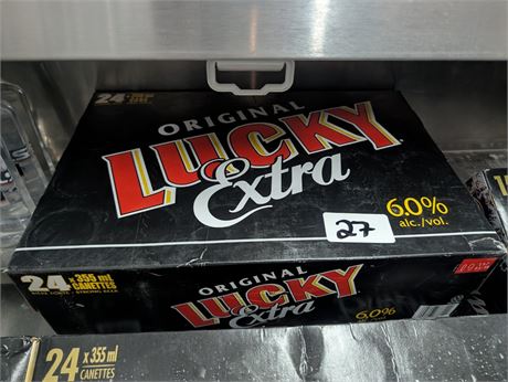 Lot 27 - Lucky Extra Canadian Domestic Lager Beer