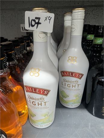 Lot 107 - Baileys Deliciously Light
