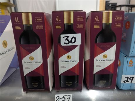 Lot 30 - Jackson-Triggs Proprietors' Selection Cabernet Sauvignon Wine