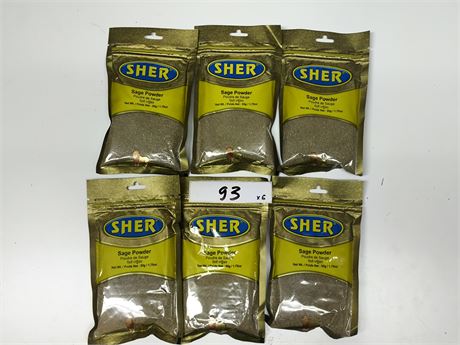 Lot 93 - sher sage powder