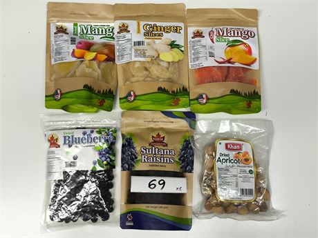 Lot 69 - mixed Dried Fruits (kehra&khan)
