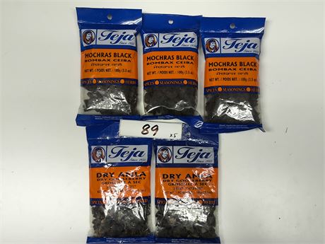 Lot 89 - teja mochras black , dry amla