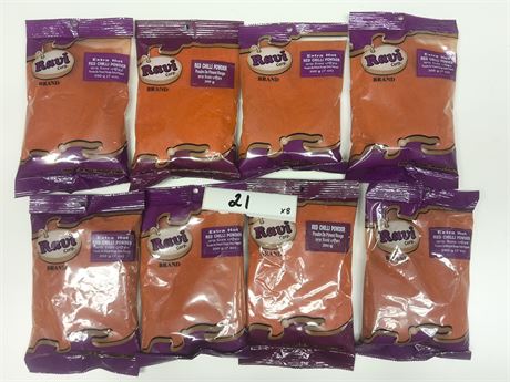 Lot 21- ravi red chilli powder