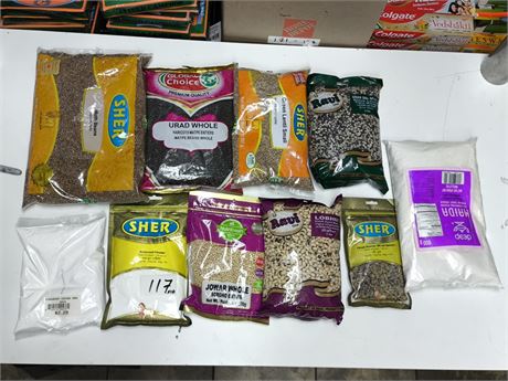 Lot 117- various herbal powder&seeds