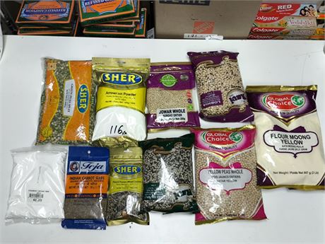 Lot 116 -  various herbal powder&seeds