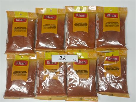 Lot22-khan lal mirchi powder