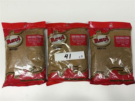 Lot 41 - ravi garm masala powder