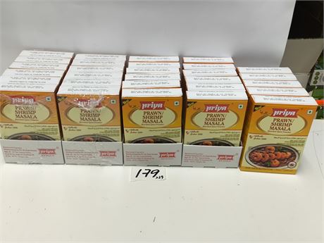 Lot 179 - Priya shrimp  masala