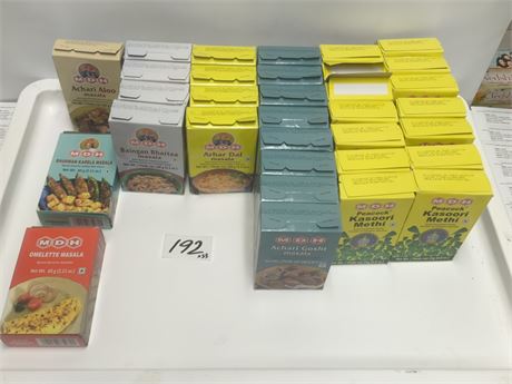 Lot 192 - mixed masala