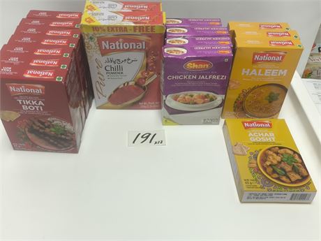 Lot 191 - mixed masala