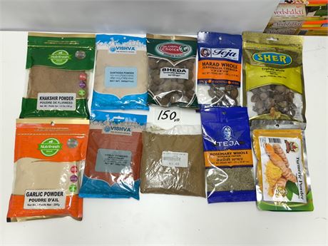 Lot 150 - Mixed Herbs & Spices