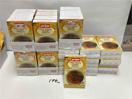 Lot 174 - Priya spicy telugu chaaru masala