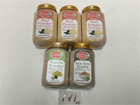 Lot 171 -  GLOBAL Mixed Herbal powder
