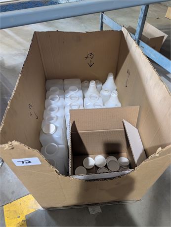 Lot 72 - Various Sized Plastic Bottles