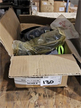 Lot 130 - Hoodlatch replacement sets, lug nut alarm set