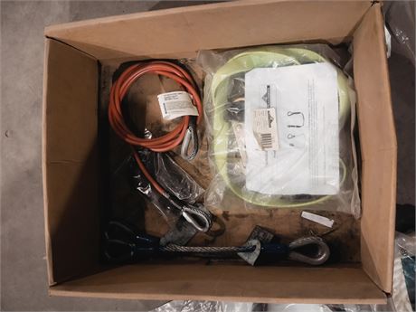 Lot 156 - Safety and harness ropes