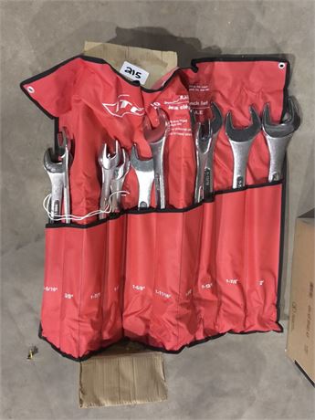 Lot 215 - ITC 10 piece wrench set size 1 5/15 to 2"