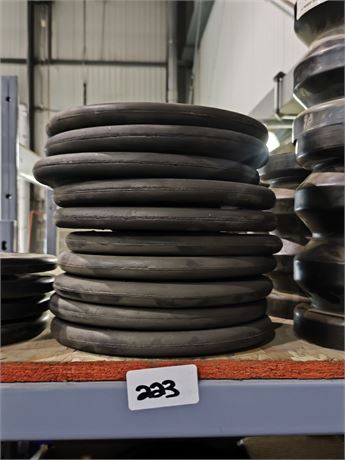 Lot 223 - Thin pipe wipers 9" x 2 3/8"