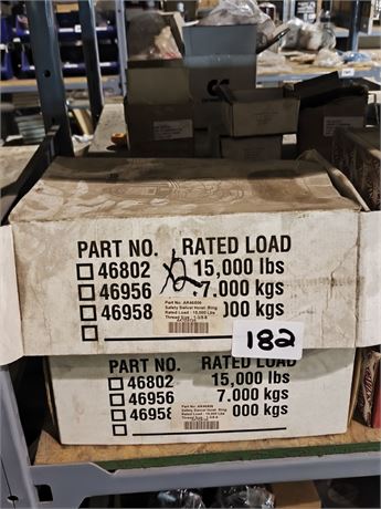 Lot 182 - Safety swivel hoist ring 15000lb capacity