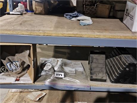 Lot 177 - Wheel chalks, Swivel joint repair kit, PH test strips and other