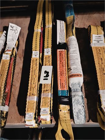 Lot 168 - Various 3100 lb slings