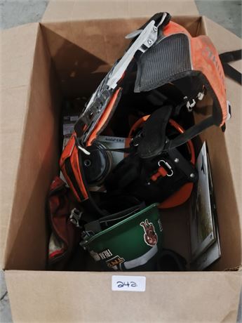 Lot 242 - Protective Equipment and Metal Blades