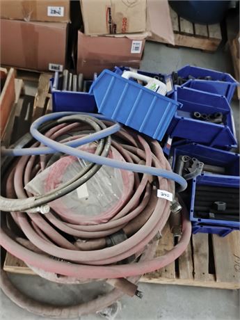 Lot 240 - Nuts, Bolts, Hoses