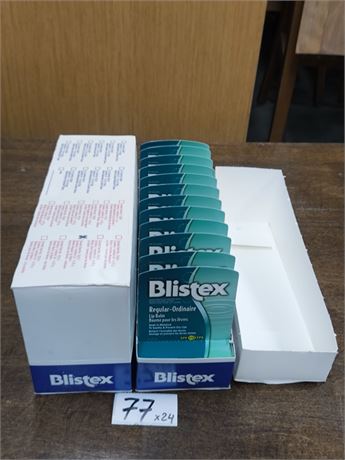 Lot 77 - Blistex Regular Lip Balm