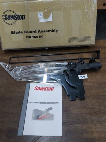 Lot 104 - Sawstop blade Guard Assembly