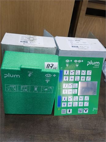Lot 117 -  Plum Emergency Box