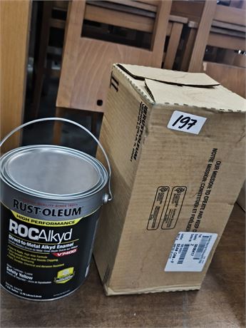 Lot 197 - Rust-Oleum Rockalkyd direct-to-metal alkyd enamel