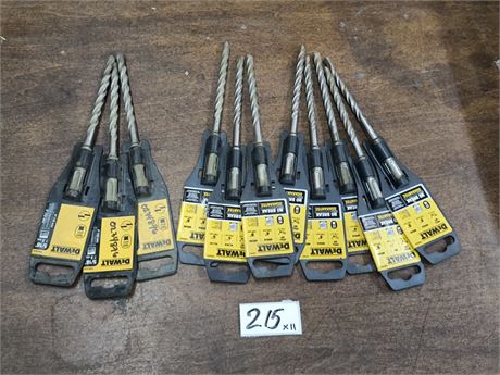 Lot 215- DeWalt drill bits