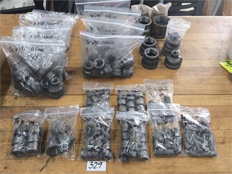 Lot 329 - Assorted sizes reducers