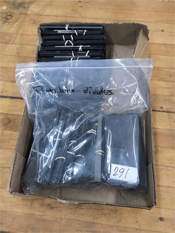 Lot 291 - Parts bin dividers