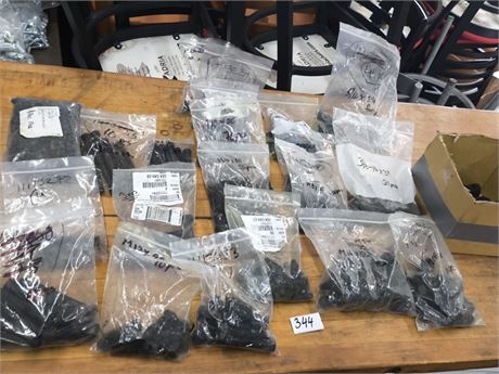 Lot 344  - Assorted screws and bolts