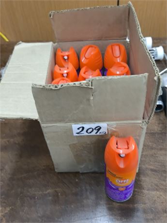 Lot 209 - Off bug spray